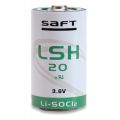 LSH20 Saft 3.6v Lithium Thionyl Chloride D Cell battery